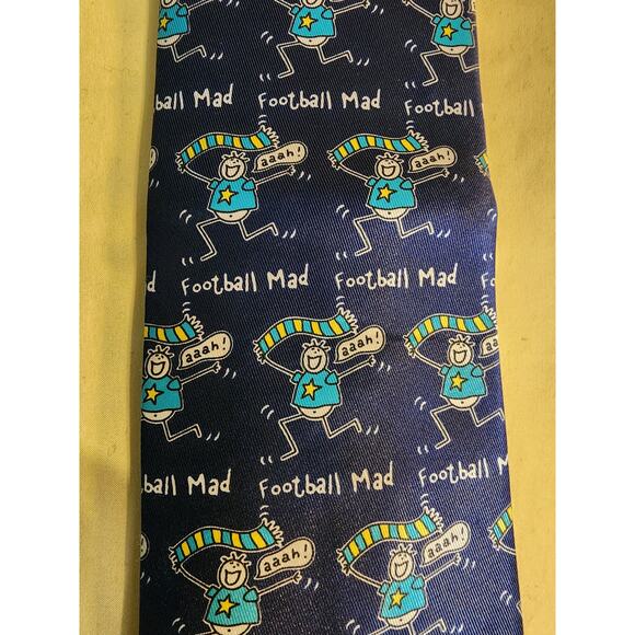 Marks & Spencer Tie Football Novelty Polyester - Picture 2 of 5
